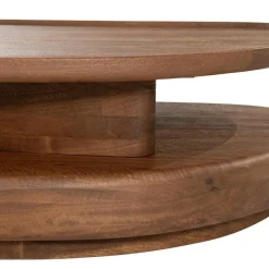 Eleonora Salontafels|Nino Salontafel Organisch Large Bruin 140cm