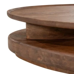 Eleonora Salontafels|Nino Salontafel Organisch Small Bruin 80cm