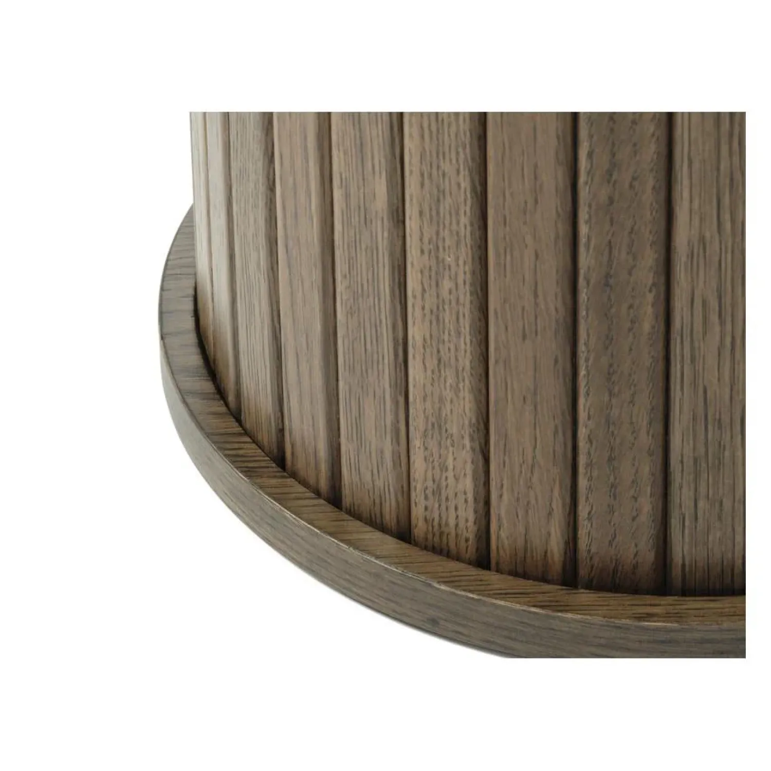 LykkeHome Bijzettafels|Nita bijzettafel donkerbruin 50cm