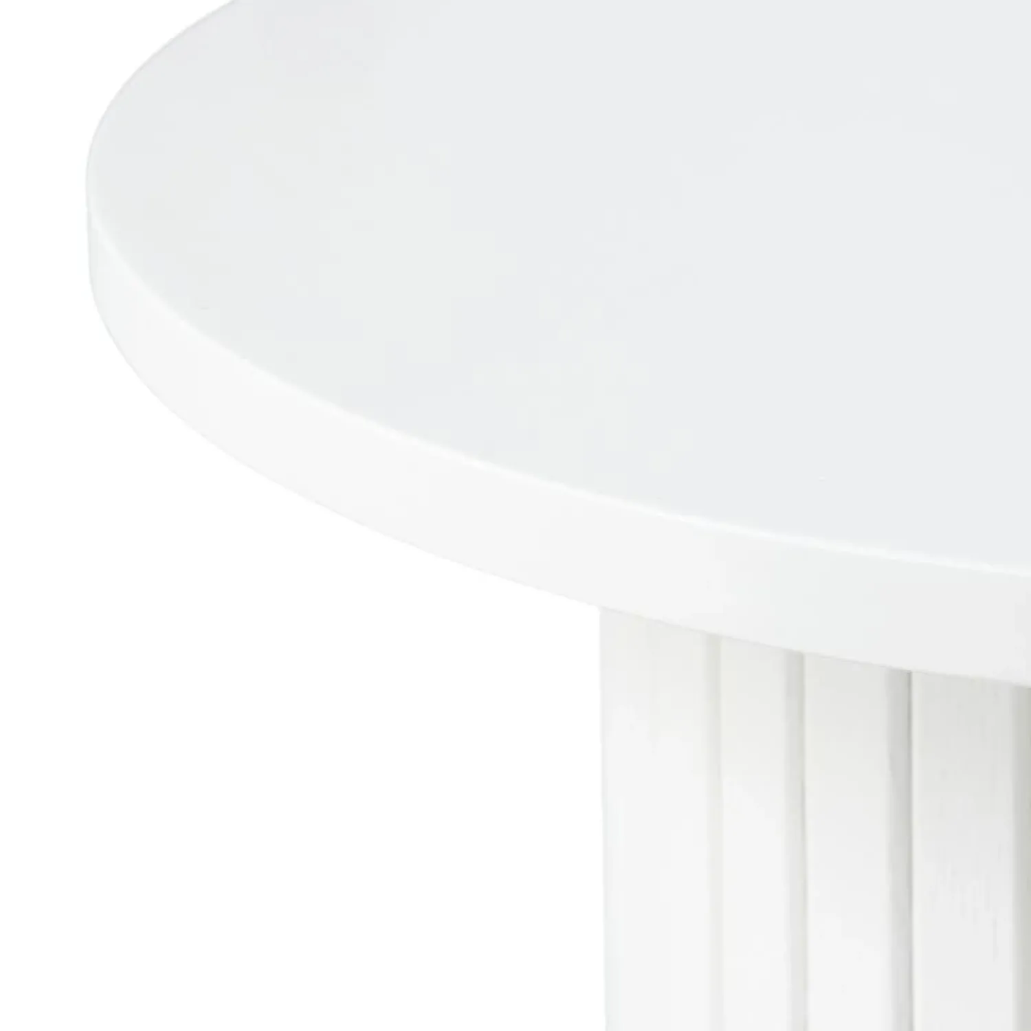LykkeHome Bijzettafels|Nita Bijzettafel Wit 50cm