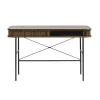 LykkeHome Bureautafels|Nita bureautafel donkerbruin 120cm