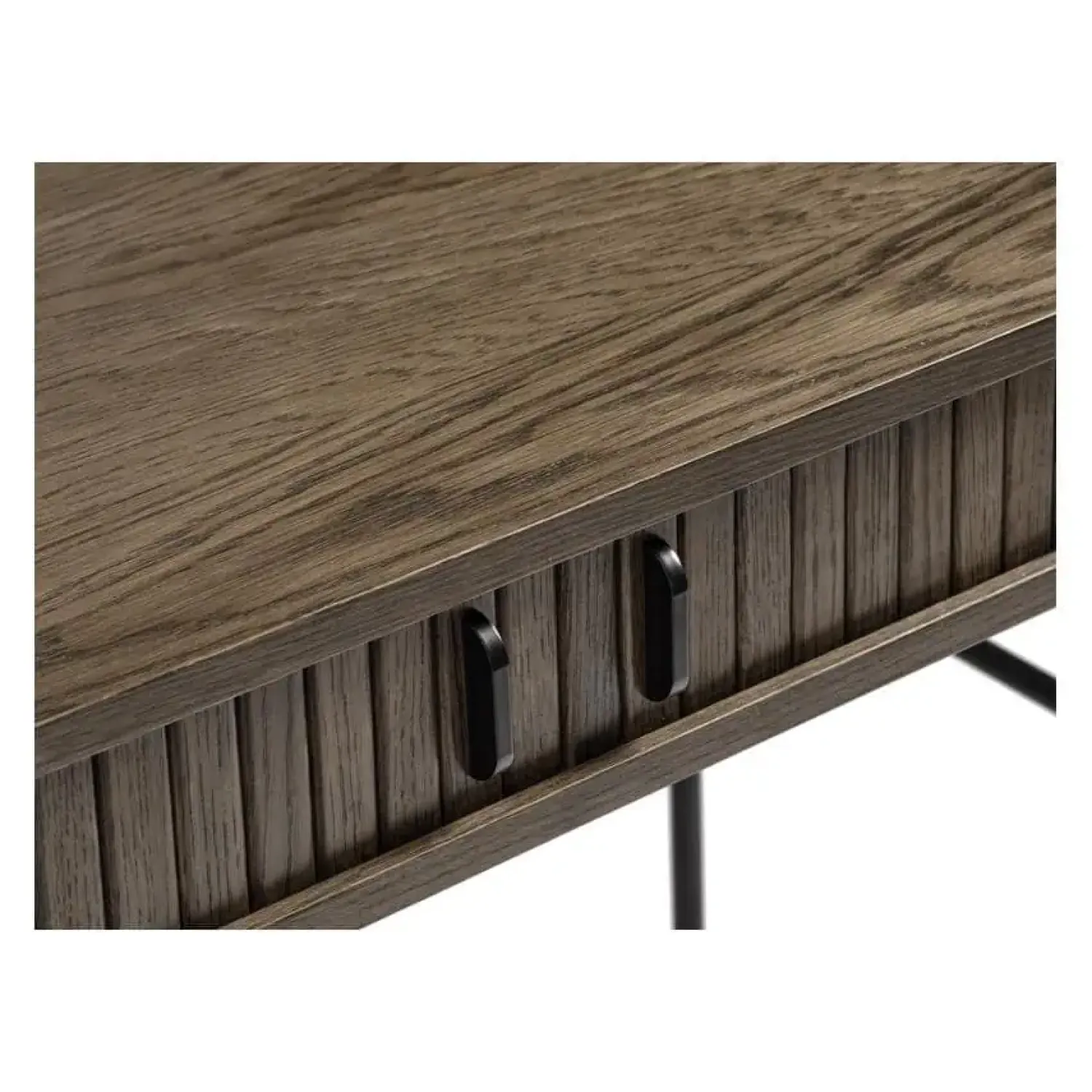 LykkeHome Bureautafels|Nita bureautafel donkerbruin 120cm