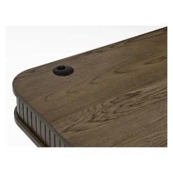 LykkeHome Bureautafels|Nita bureautafel donkerbruin 120cm