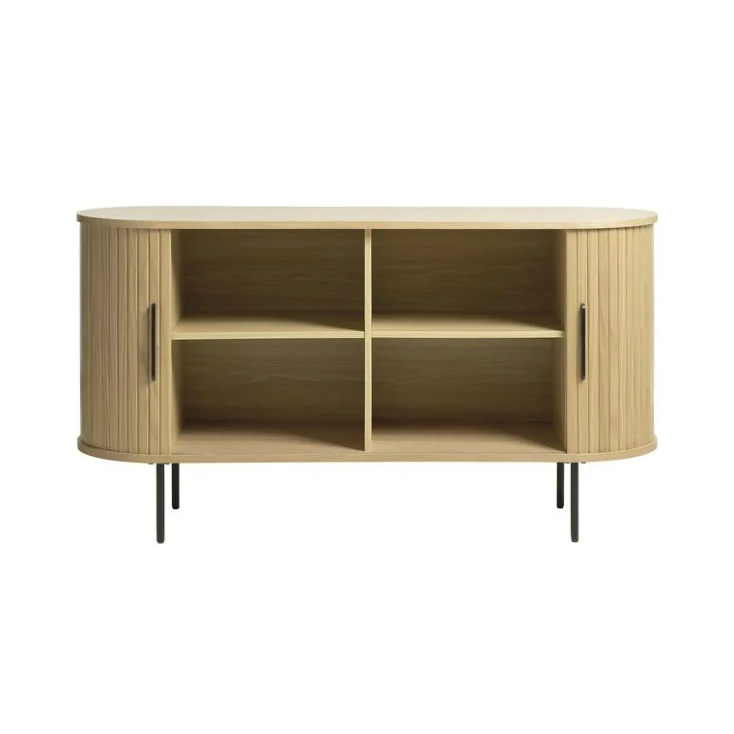 LykkeHome Dressoirs|Industriele Kasten|Nita dressoir naturel 140cm