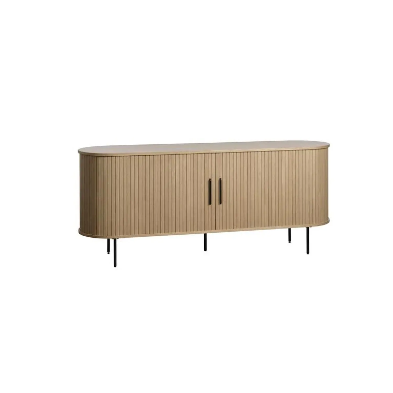 LykkeHome Dressoirs|Industriele Kasten|Nita Dressoir naturel 180cm