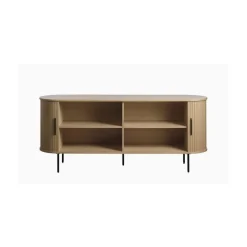 LykkeHome Dressoirs|Industriele Kasten|Nita Dressoir naturel 180cm