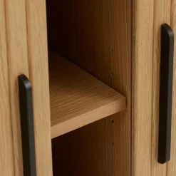 LykkeHome Dressoirs|Industriele Kasten|Nita Dressoir Naturel 120cm