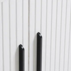 LykkeHome Dressoirs|Industriele Kasten|Nita Dressoir Wit 140cm