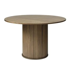 LykkeHome Eettafels|Nita eettafel donkerbruin 120cm