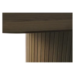 LykkeHome Eettafels|Nita Eettafel donkerbruin 180 cm ovaal