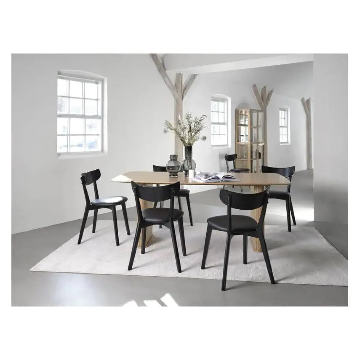 LykkeHome Eettafels|Nita Eettafel naturel deens ovaal 190cm