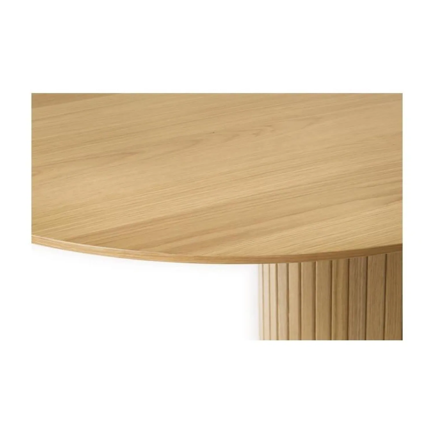 LykkeHome Eettafels|Nita Eettafel Ovaal Naturel 180cm