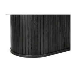 LykkeHome Eettafels|Nita ovale uitschuifbare eettafel zwart 180-230cm