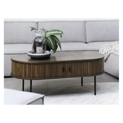 LykkeHome Salontafels|Nita salontafel donkerbruin 120cm