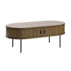 LykkeHome Salontafels|Nita salontafel donkerbruin 120cm