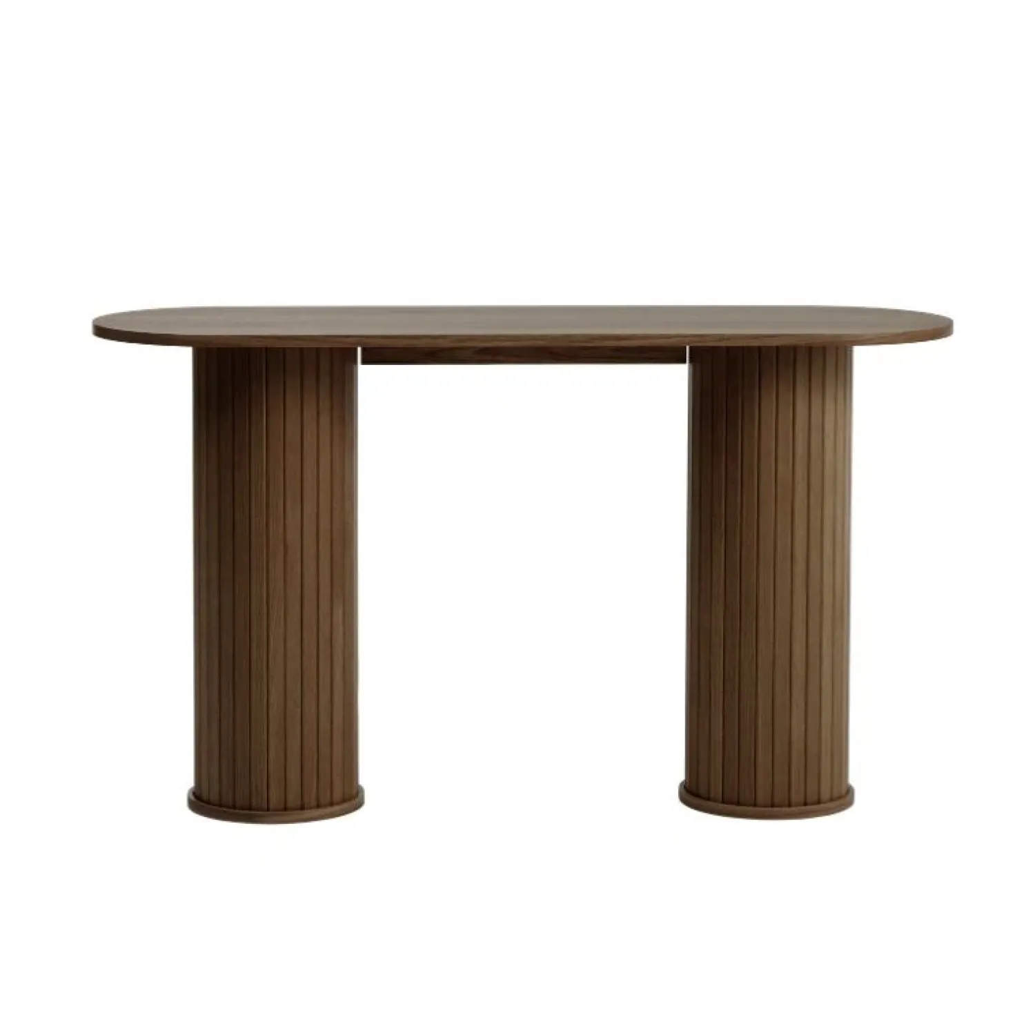LykkeHome Sidetables|Nita Sidetable Donkerbruin 130cm
