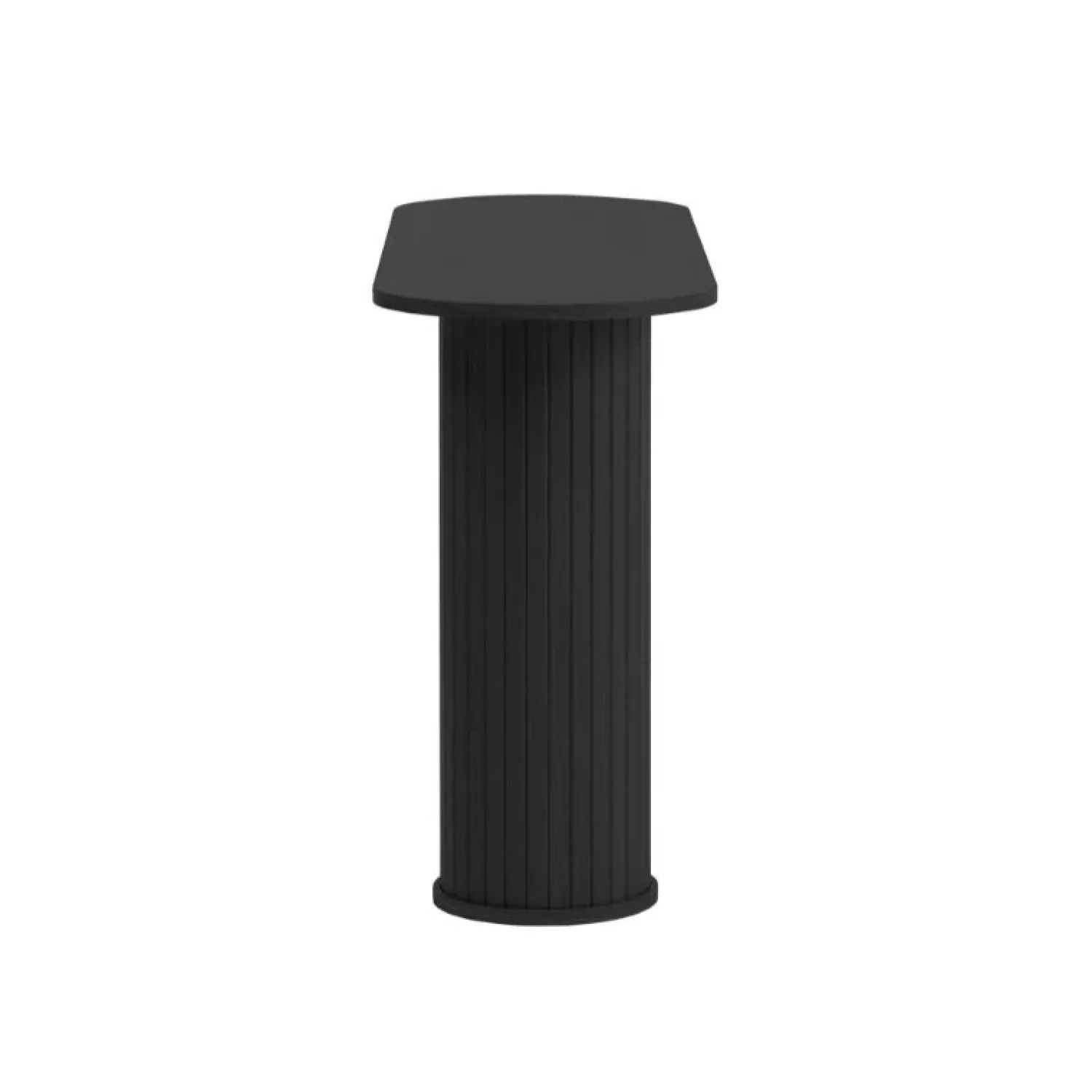 LykkeHome Sidetables|Nita Sidetable Zwart 130cm