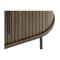 LykkeHome Industriele Kasten|Tv Meubels|Nita TV meubel donkerbruin 120cm