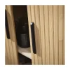 LykkeHome Industriele Kasten|Tv Meubels|Nita Tv meubel naturel 180cm