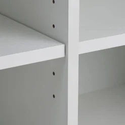 LykkeHome Industriele Kasten|Tv Meubels|Nita TV meubel Wit 180cm