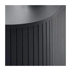 LykkeHome Industriele Kasten|Tv Meubels|Nita TV meubel zwart 120cm