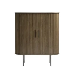 LykkeHome Wandkasten|Industriele Kasten|Nita wandkast donkerbruin 100cm