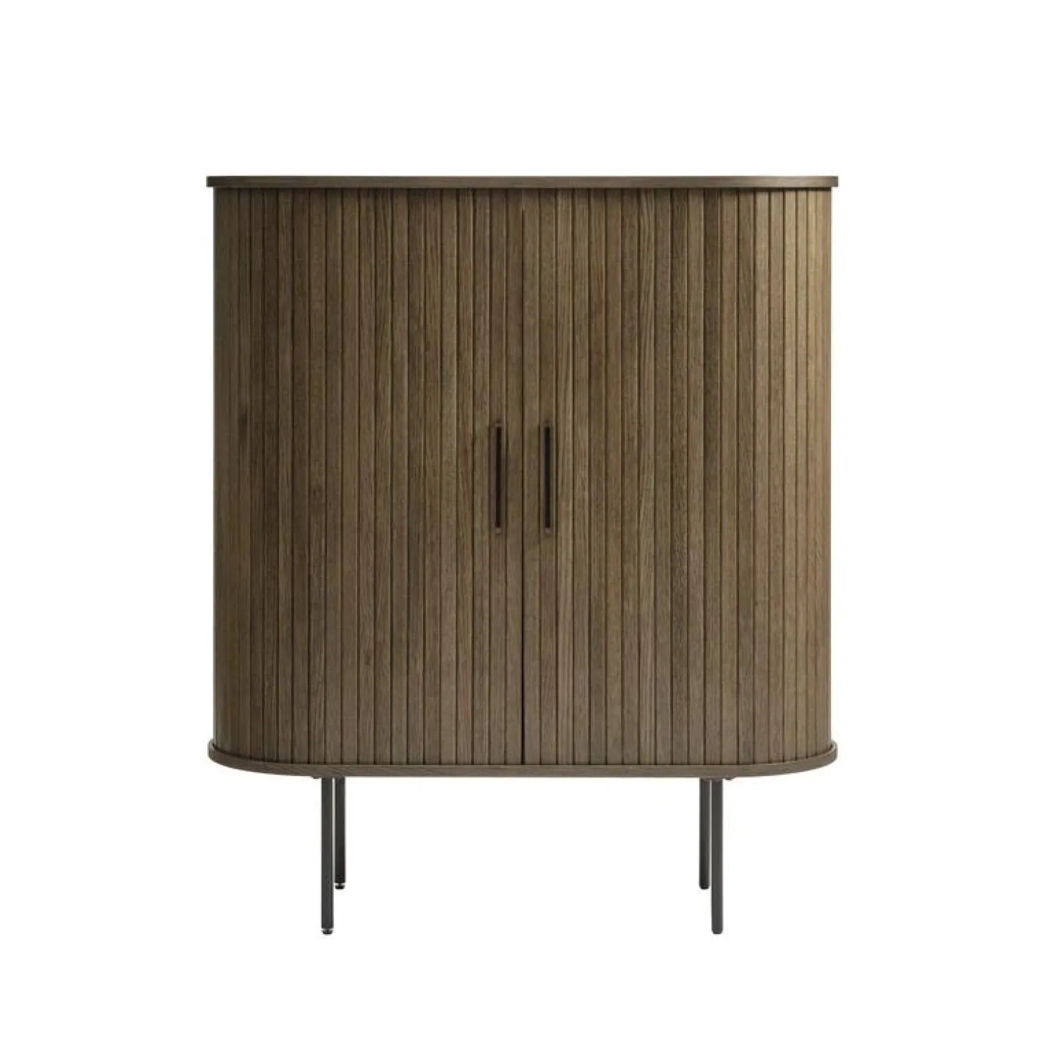 LykkeHome Wandkasten|Industriele Kasten|Nita wandkast donkerbruin 100cm