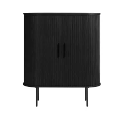 LykkeHome Wandkasten|Industriele Kasten|Nita wandkast zwart 100cm