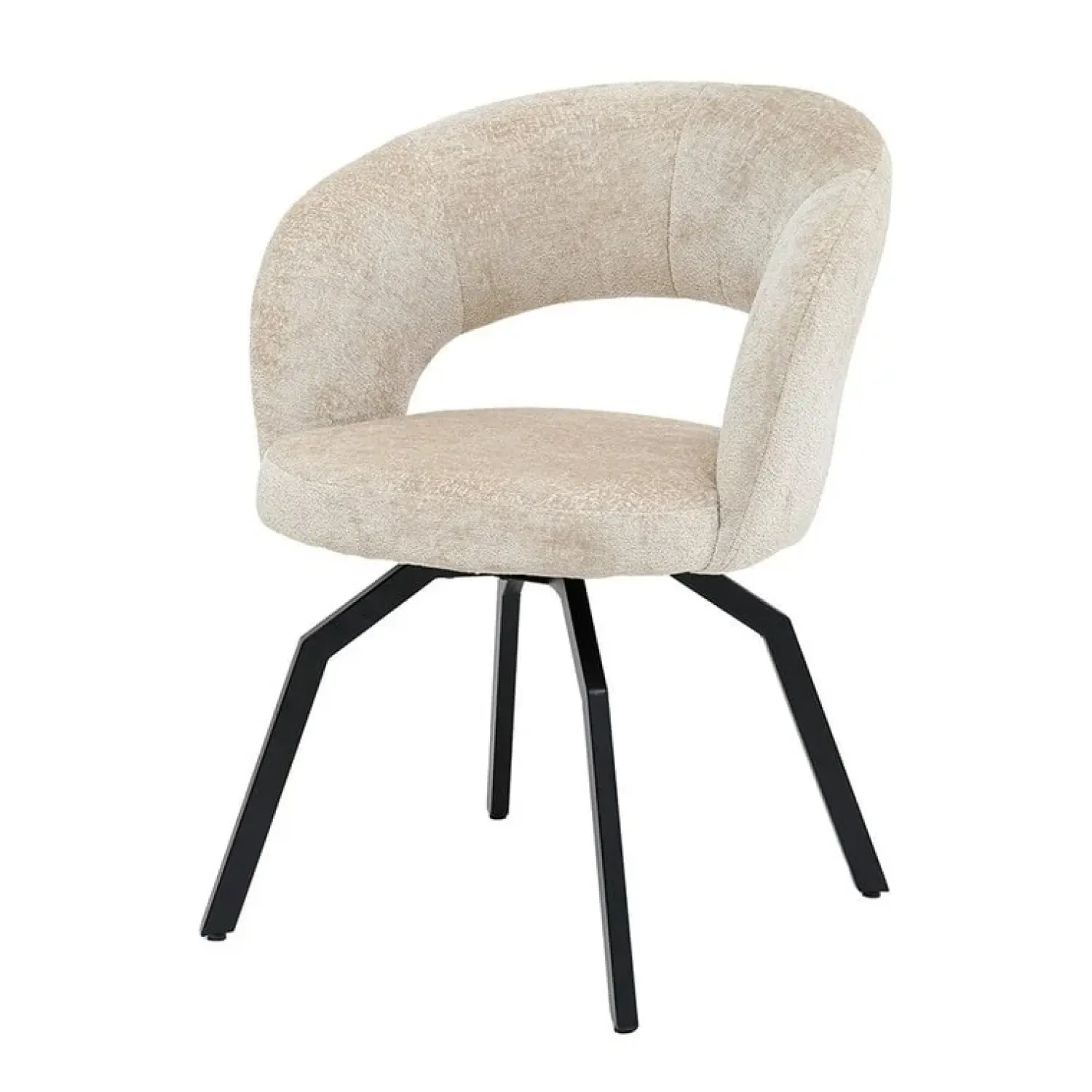 PTMD Eetkamerstoelen|Nivo Eetkamerstoel Beige