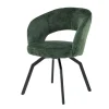 PTMD Eetkamerstoelen|Nivo Eetkamerstoel Groen