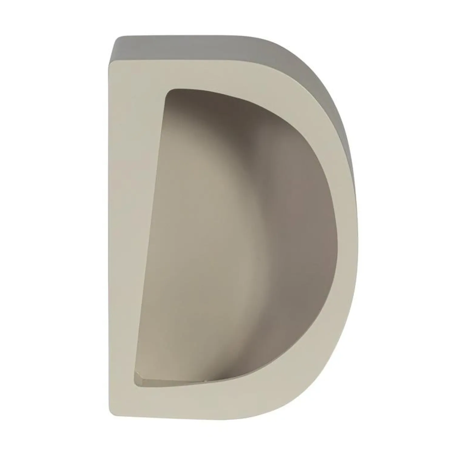 WOOOD Wandrekken|Wandrekken|Noam Wanddeco Halfrond Hout Dust 24cm