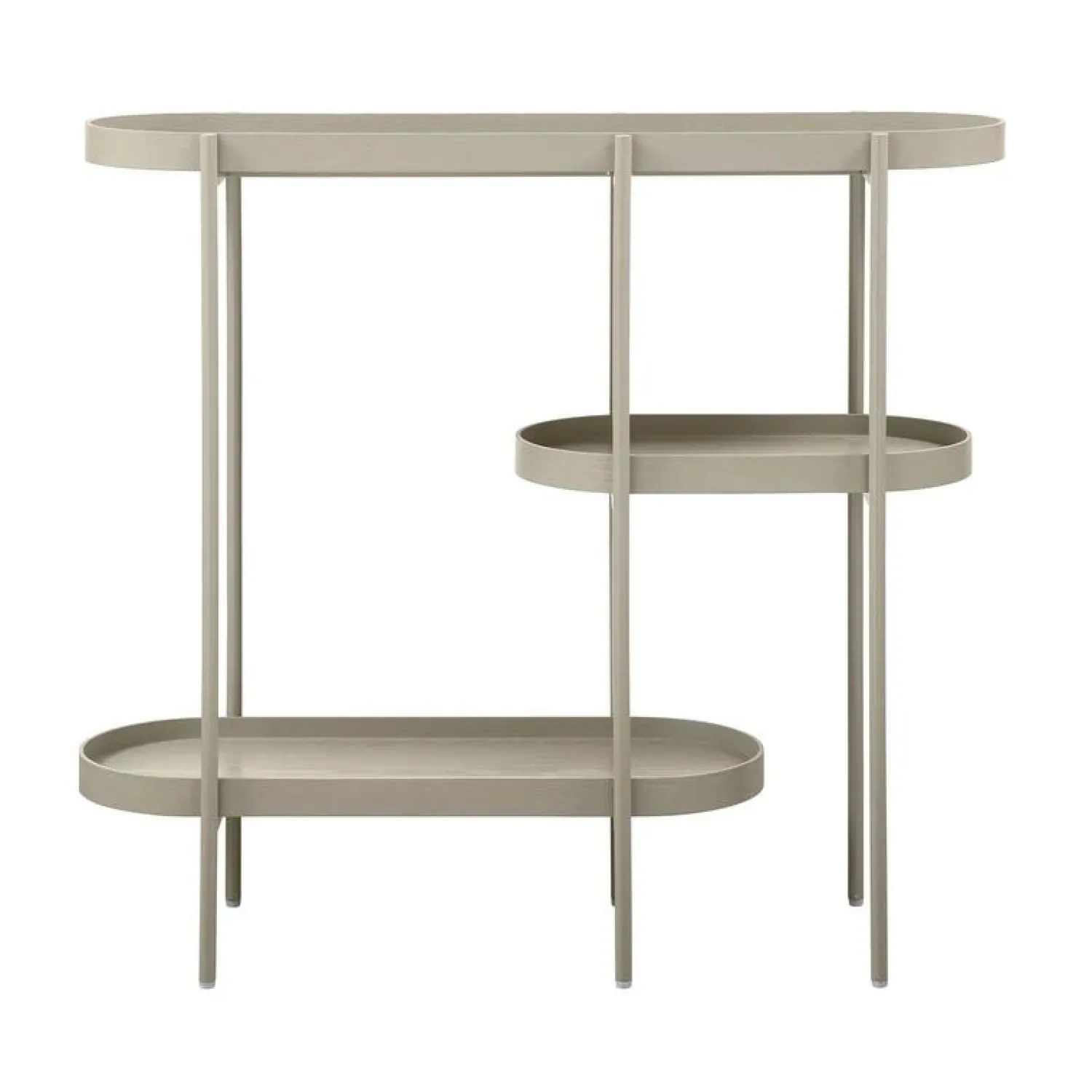 WOOOD Sidetables|Noan Sidetable Hout/Metaal Antiek Beige 90cm