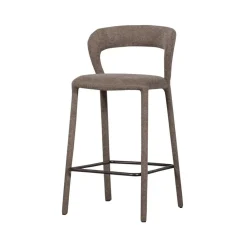 WOOOD Barkrukken|Noble Barstoel Taupe
