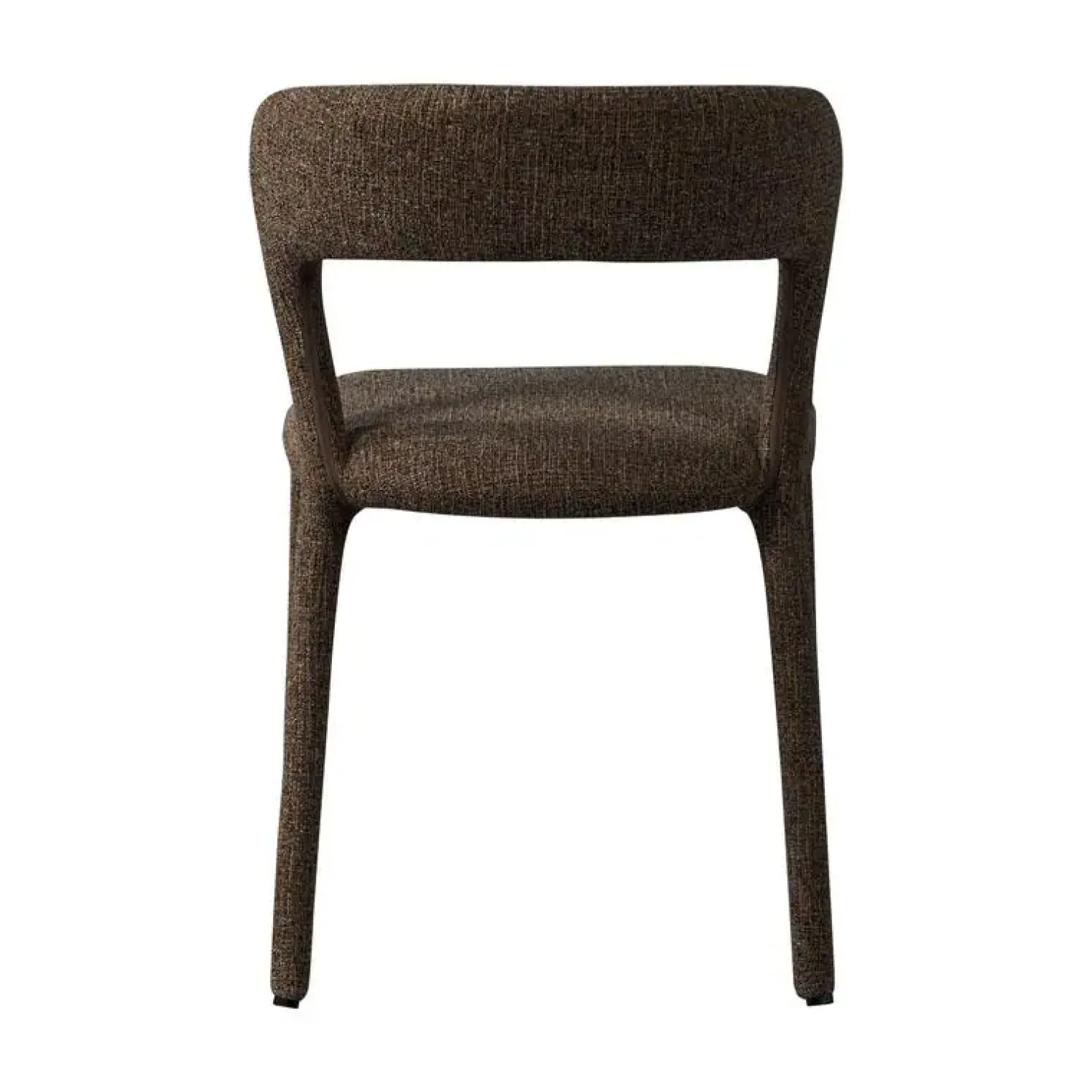 WOOOD Eetkamerstoelen|Noble Eetkamerstoel Donkerbruin Melange