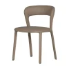 WOOOD Eetkamerstoelen|Noble Eetkamerstoel Leerlook Zand