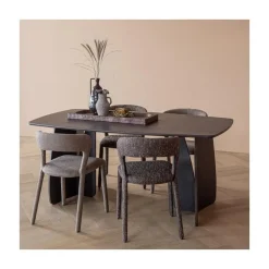 WOOOD Eetkamerstoelen|Noble Eetkamerstoel Taupe