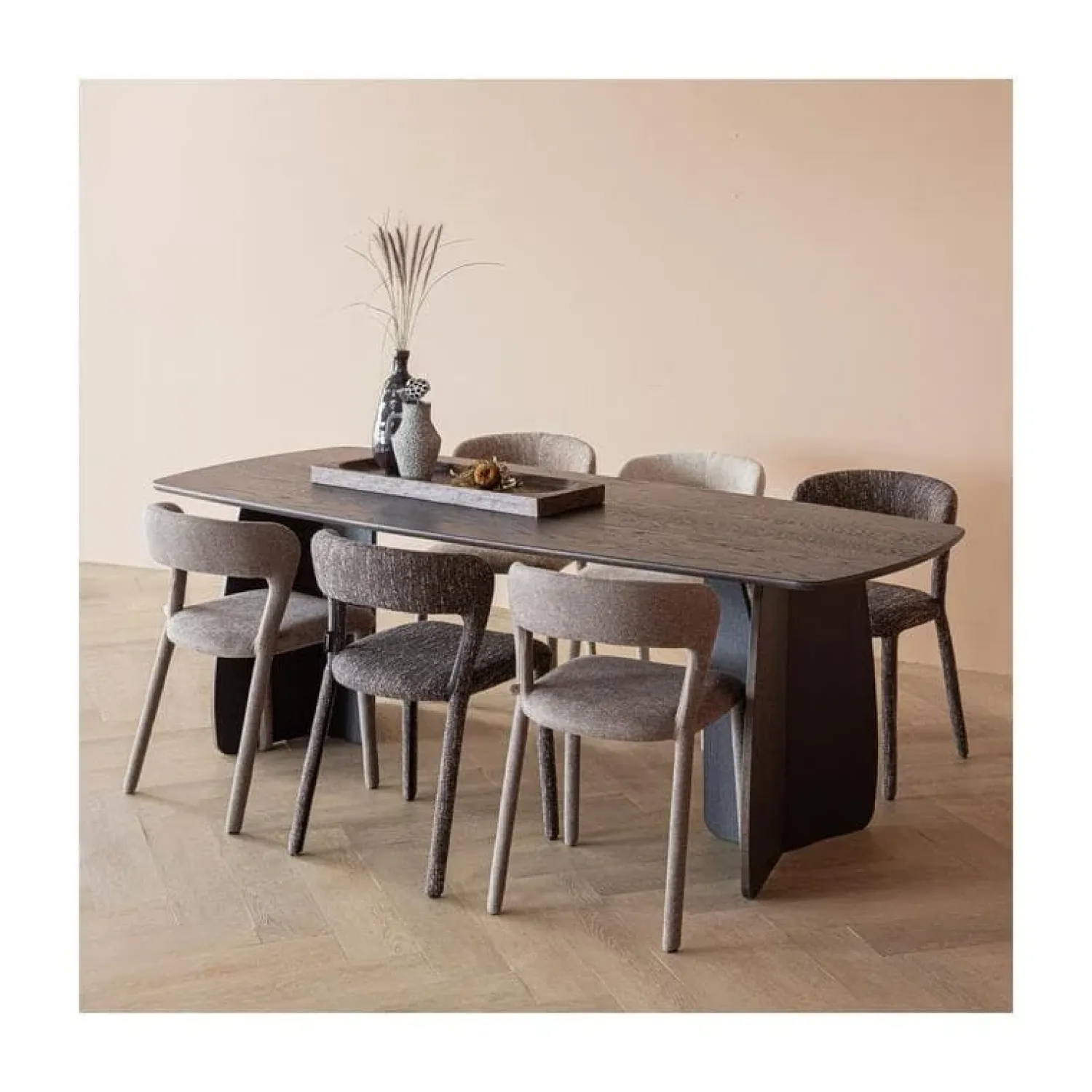 WOOOD Eetkamerstoelen|Noble Eetkamerstoel Zand