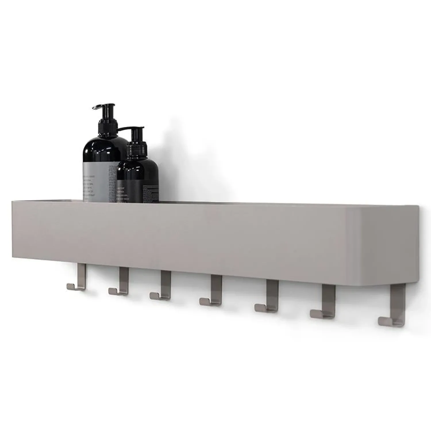 Redin Design Kapstokken|Nolan 7 Wandkapstok Taupe 72cm