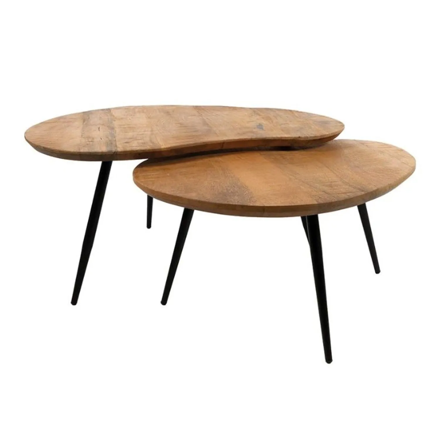 Mysons Salontafels|Noli Salontafel set van 2 organisch Mangohout