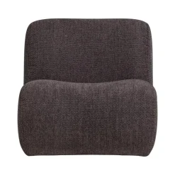 WOOOD Fauteuils|Nomu Fauteuil chenille Antraciet