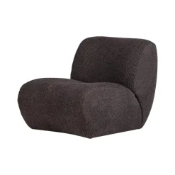 WOOOD Fauteuils|Nomu Fauteuil chenille Antraciet