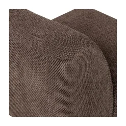 WOOOD Fauteuils|Nomu Fauteuil chenille Bruin