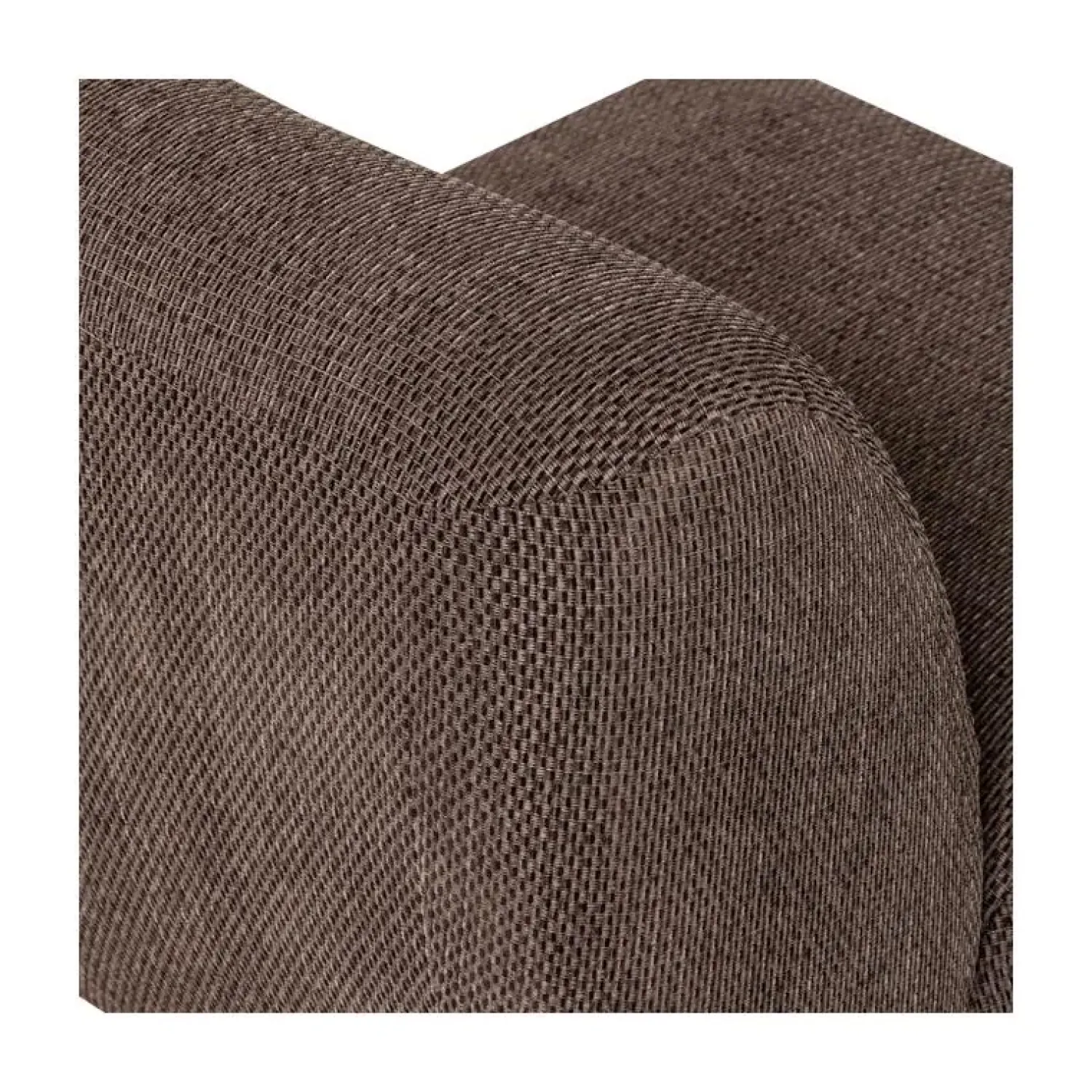 WOOOD Fauteuils|Nomu Fauteuil chenille Bruin