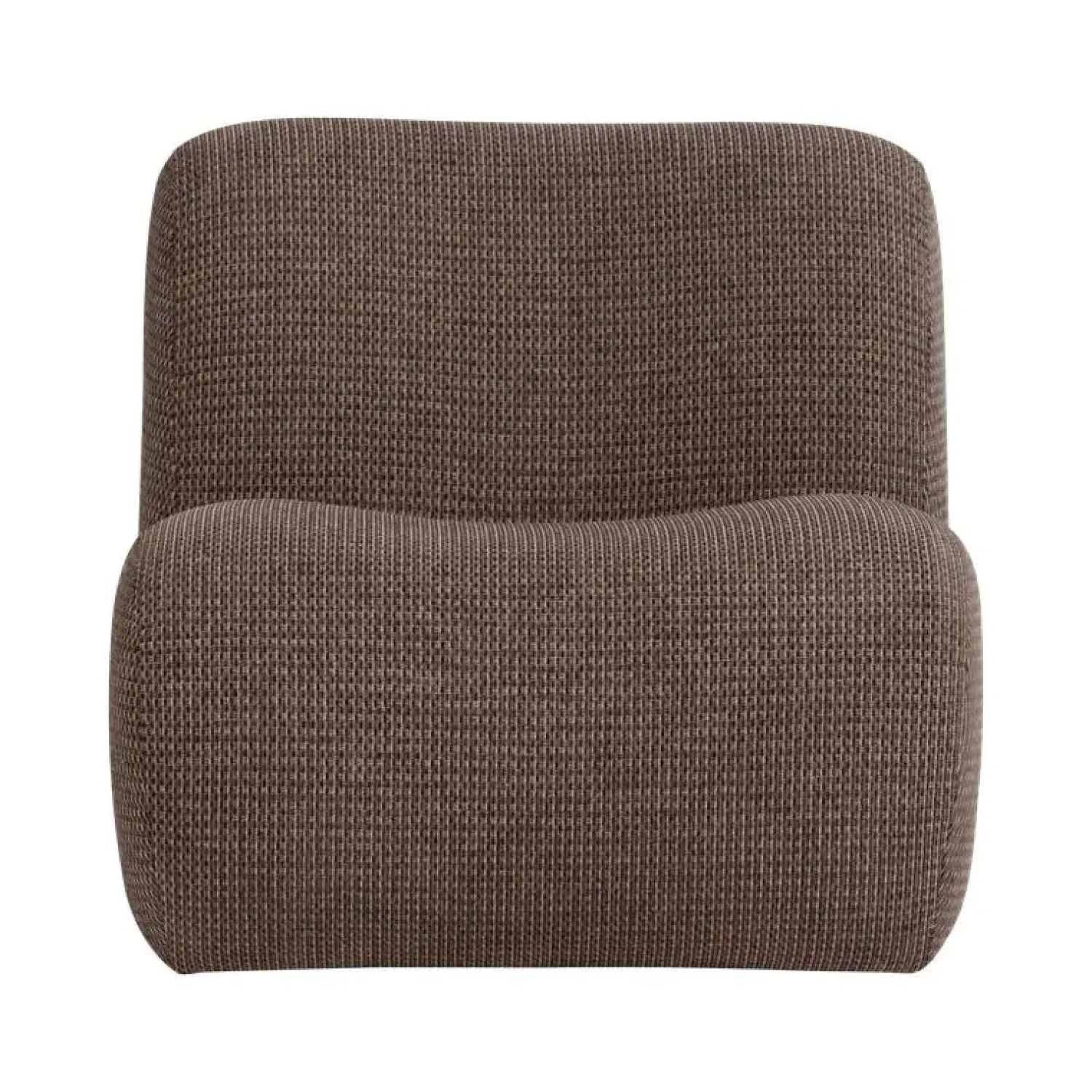 WOOOD Fauteuils|Nomu Fauteuil chenille Bruin