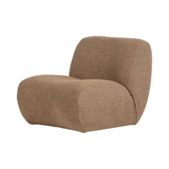 WOOOD Fauteuils|Nomu Fauteuil chenille Lichtbruin