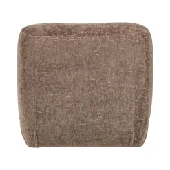 WOOOD Fauteuils|Nomu Fauteuil velvet Lichtbruin