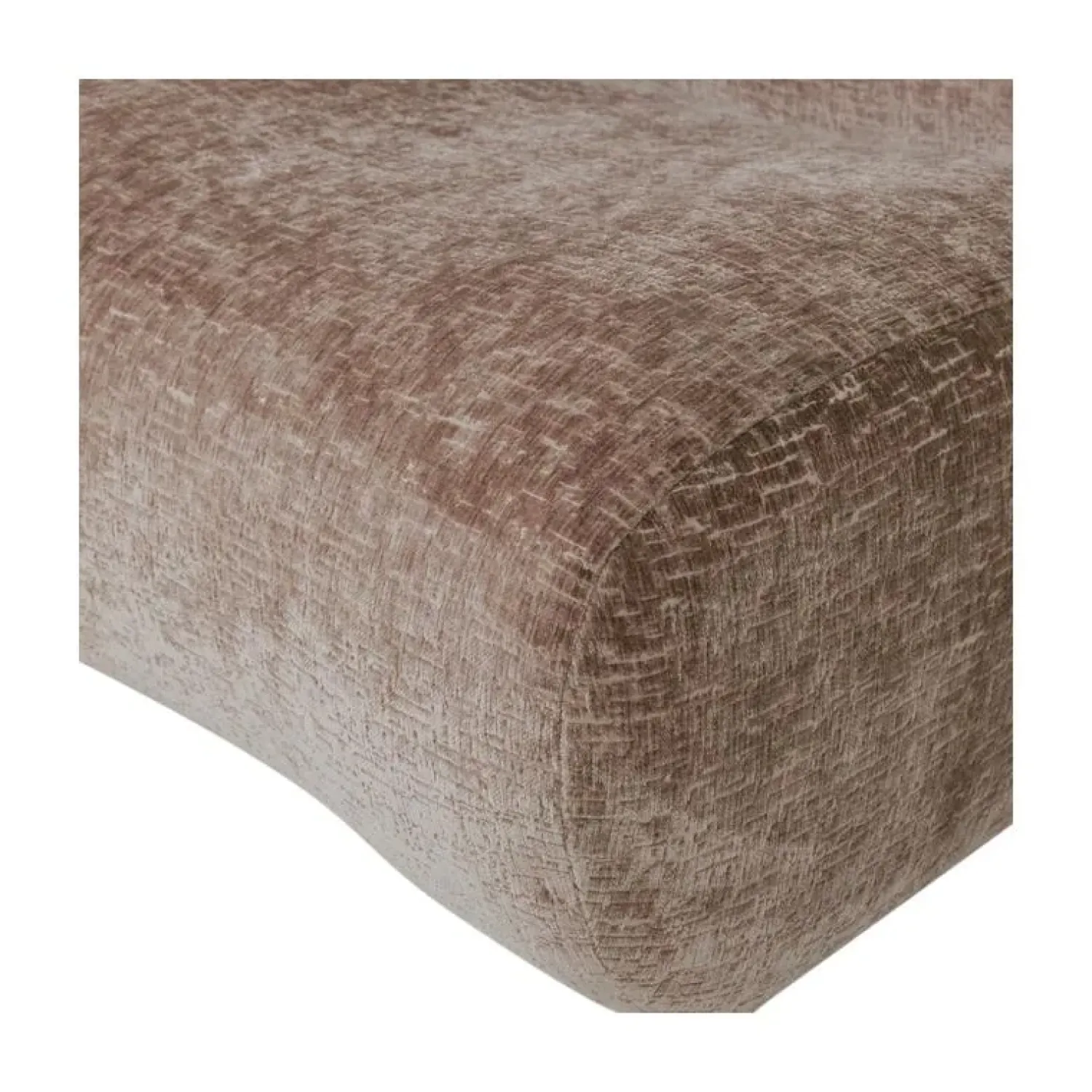 WOOOD Fauteuils|Nomu Fauteuil velvet Lichtbruin