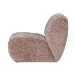 WOOOD Fauteuils|Nomu Fauteuil velvet Lichtroze