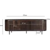 Livingfurn Industriele Kasten|Tv Meubels|Noor tv-meubel 170cm walnoot