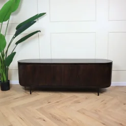 Livingfurn Industriele Kasten|Tv Meubels|Noor tv-meubel 170cm walnoot
